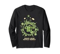 Giornata della Terra Riciclare Riutilizzare Rispettare la Maglia a Manica