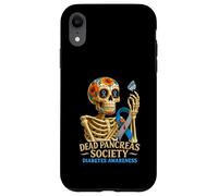 Giornata di sensibilizzazione sul diabete della Dead Pancreas Society - Skeleton Custodia per iPhone XR