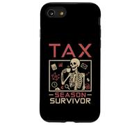 Giornata fiscale CPA Tax Season Survivor Contabile Tax Preparer Custodia per iPhone SE (2020) / 7/8
