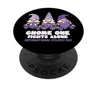 Giornata internazionale dell'epilessia Gnomo Una lotta sola PopSockets PopGrip Adesivo