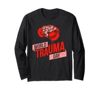 Giornata Mondiale del Trauma e della consapevolezza Maglia a Manica