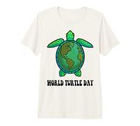 Giornata Mondiale della Fauna Selvatica Let's Save The Turtle Cool Turtles Design Maglietta Premium