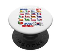 Giornata mondiale della Gioventù Storia GMG WYD 2027 Seoul PopSockets PopGrip Adesivo