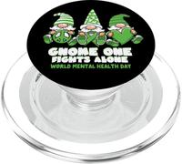 Giornata mondiale della salute mentale Lo gnomo che combatte PopSockets PopGrip per MagSafe