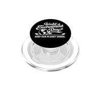 Giornata Mondiale dell'Ambiente - Keep Our Planet Green Eco Awareness PopSockets PopGrip per MagSafe