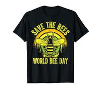 Giornata mondiale delle api - Save The Bees World Bee Day Maglietta