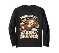 Giornata Nazionale della Scimmia Powered By Banana Dreams Maglia a Manica