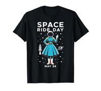 Giornata Spaziale Sally Astronauta Maglietta