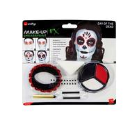 Giorno Dei Morti Trucco Kit Halloween Teschio di Zucchero Costume Donna Viso