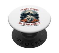 Giorno dei Morti Viaggio eterno Calavera PopSockets PopGrip Adesivo