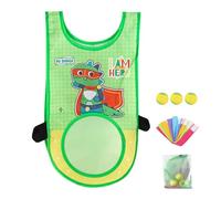 Giorno del popolo, gioco di pallone da golfo per bambini, giocattolo da ballo portatile per bambini, con gilet adesivo, per scuola, cortile, attività all'aperto