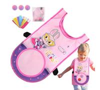 Giorno del popolo, gioco di pallone da golfo per bambini, giocattolo da ballo portatile per bambini, con gilet adesivo, per scuola, cortile, attività all'aperto