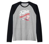 Giorno del Presidente Patriottico USA del Futuro 4 luglio Maglia con Maniche Raglan