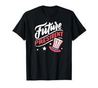 Giorno del Presidente Patriottico USA del Futuro 4 luglio Maglietta