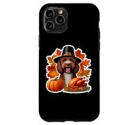 Giorno del Ringraziamento Spagnolo Acqua Cane Proprietario Mamma Papà Amante Divertente Cucci Custodia per iPhone 11 Pro