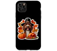 Giorno del Ringraziamento Spagnolo Acqua Cane Proprietario Mamma Papà Amante Divertente Cucci Custodia per iPhone 11 Pro Max