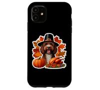 Giorno del Ringraziamento Spagnolo Acqua Cane Proprietario Mamma Papà Amante Divertente Cucci Custodia per iPhone 11