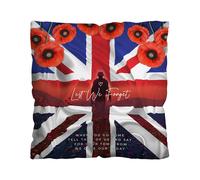 Giorno Della Memoria - Bandiera Al Tramonto - Design Cuscino 18" X 18"