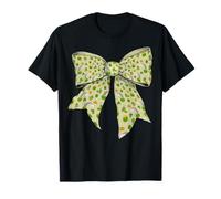 Giorno di San Patrizio Irlandese Trifoglio Arcobaleno Modello Coquette Maglietta