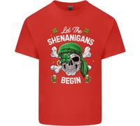 Giorno Di San Patrizio Lascia Che Inizi La Festa Uomo T-Shirt In Cotone