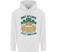 Giorno di San Patrizio Shut Up Fegato Birra Alcol Divertente Bambini Felpa