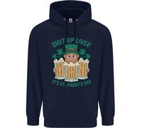 Giorno di San Patrizio Shut Up Fegato Divertente Birra Alcol Bambini Felpa