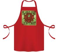 Giorno di San Patrizio Zenzero Barba Portafortuna Cotone Grembiule 100% Organico