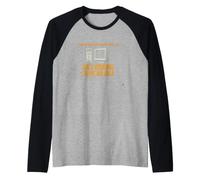 Giorno Divertente Senza Il Mio Computer Come Maglia con Maniche Raglan