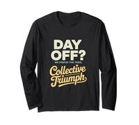 Giorno libero Preferiamo il termine collettivo Triumph Labor Day Maglia a Manica