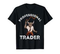 Giorno Trading Professionale Trader Mercato azionario Bull Maglietta