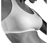 GIOS 2 Pezzi Reggiseno Donna Jump Sportivo con Schiena a Vogatore - Coppe Foderate. Nero L