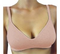 Gios Aroma Reggiseno Donna in Cotone Biologico Certificato Coppe Preformate