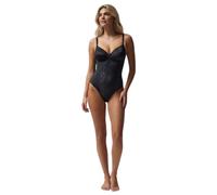 GIOS Body Donna modellatore Liscio Senza Ferretto Art. 523 Coppa B (8, Nero)