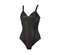 GIOS Body Donna modellatore Liscio Senza Ferretto Art. 523 Coppa B (4, Nero)