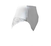 GIOS Guaina Elisa Contenitiva Sexy Donna con Pizzo Nero o Champagne Taglia 2-3-4-5 (Champagne, 3 IT Donna)