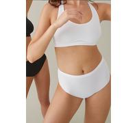 GIOS 2 Pezzi Reggiseno Donna Jump Sportivo con Schiena a Vogatore - Coppe Foderate. Bianco XL