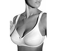 GIOS N. 2 Reggiseno MOD 972 Bianco E Nero Senza Ferretto Taglia 3-10 Coppa B