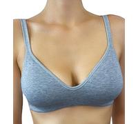GIOS - Reggiseno Aroma Coppa B (IT, Taglia della Coppa & Taglia della Fascia, B, 4, Grigio)
