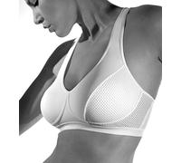 Gios - Reggiseno Art Pump coppa B, in cotone, bianco e nero, taglie: S, M, L, XL, bianco, X-Large