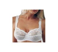 Reggiseno donna Gios con ferretto non imbottito in microfibra e pizzo art Miriam