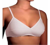 GIOS Reggiseno Cotone Art. 145 (TG. 3 CIRCON. Sottoseno 73/77, Bianco)