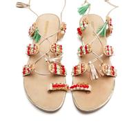 GIOSEPPO 75565, Sandali Donna, Rosso, 37 EU