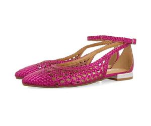 GIOSEPPO Ballerine blu intrecciate a punta sottile per donna DELL, Fucsia, 38 EU