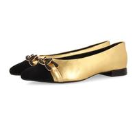 GIOSEPPO Ballerine Metallizzate Pelle DAVINDE, Oro, 37 EU