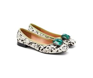 GIOSEPPO Ballerine Pelle Leopardo CLYMAN, Mucca, 41 EU