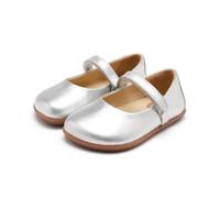 GIOSEPPO Barefoot - Ballerine Mary-Jane Pelle MECAN, Argento, 21 EU