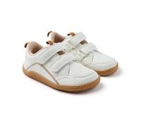 GIOSEPPO Barefoot, Modello Darfur per Bambina, Chiusura Regolabile, rispettando la Crescita Naturale del Piede. Pavimento Flessibile e torsionabile. Soletta Rimovibile, Bianco, 37 EU Ancho