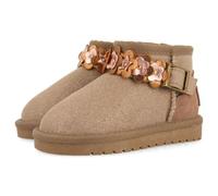 GIOSEPPO Lint, Stivaletti Bassi con Lacci Bambina, Taupe, 29 EU