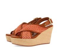 GIOSEPPO BUSSANG, Sandali con zeppa Donna, Corallo, 36 EU, Corallo, 36 EU