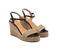 GIOSEPPO CHIPPEWA, Sandali con zeppa Tipo Espadrillas Donna, Nero, 38 EU, Nero, 38 EU